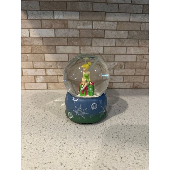 Disney Tinkerbell Christmas Musical Water Globe - Picture 1 of 4